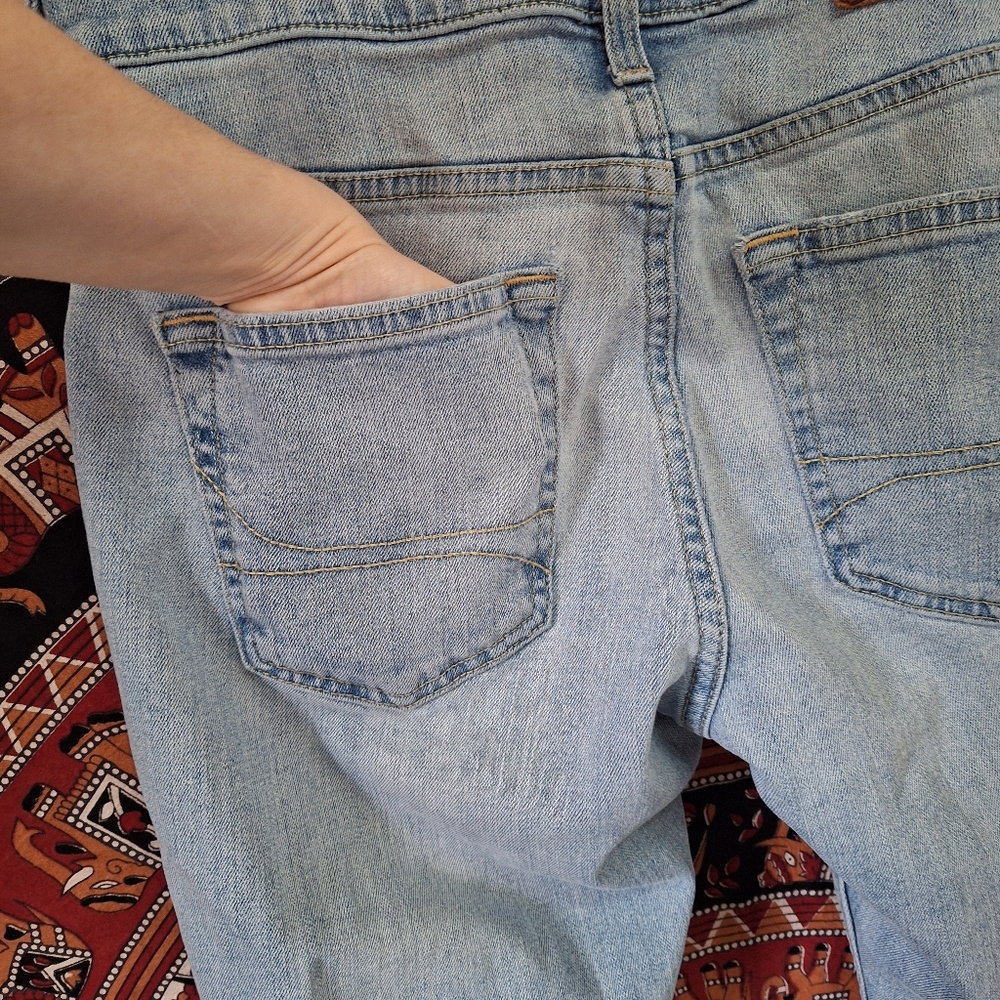 Hollister 30x32 Men's Light Wash Skinny Jeans - Picture 6 of 9
